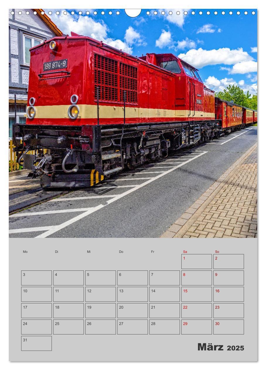 Bild: 9783383821202 | Brockenbahn - Terminplaner (Wandkalender 2025 DIN A3 hoch),...