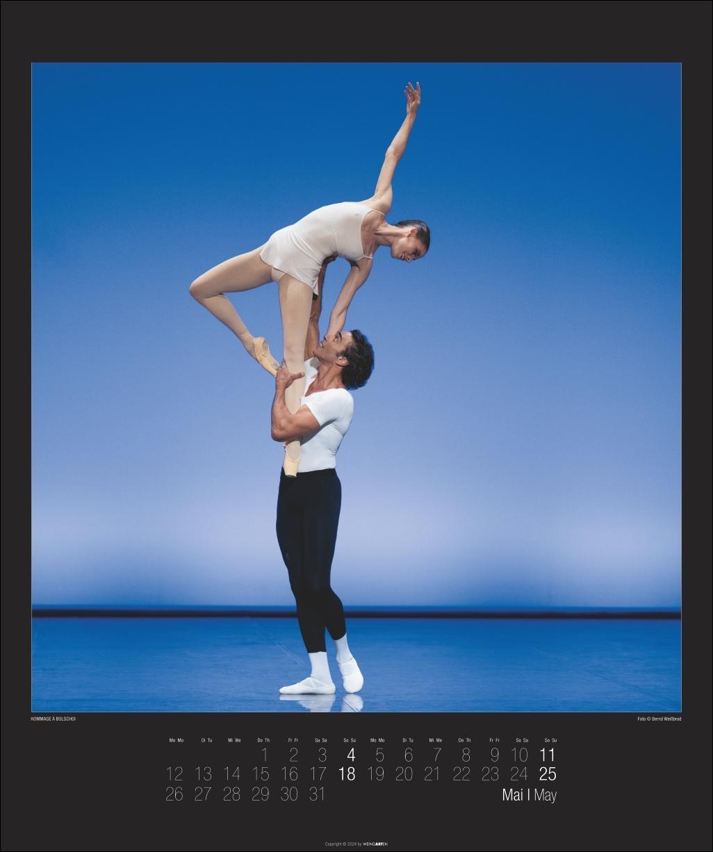 Bild: 9783839900109 | Stuttgarter Ballett Kalender 2025 | Kalender | Spiralbindung | 14 S.