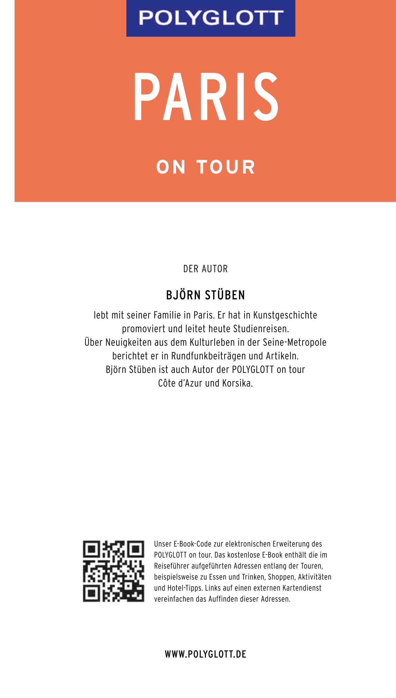 Bild: 9783846403884 | POLYGLOTT on tour Reiseführer Paris | Björn Stüben | Taschenbuch