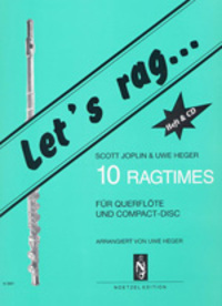 Cover: 9790204538812 | Let's rag (+CD) für Querflöte | Heinrichshofen Verlag