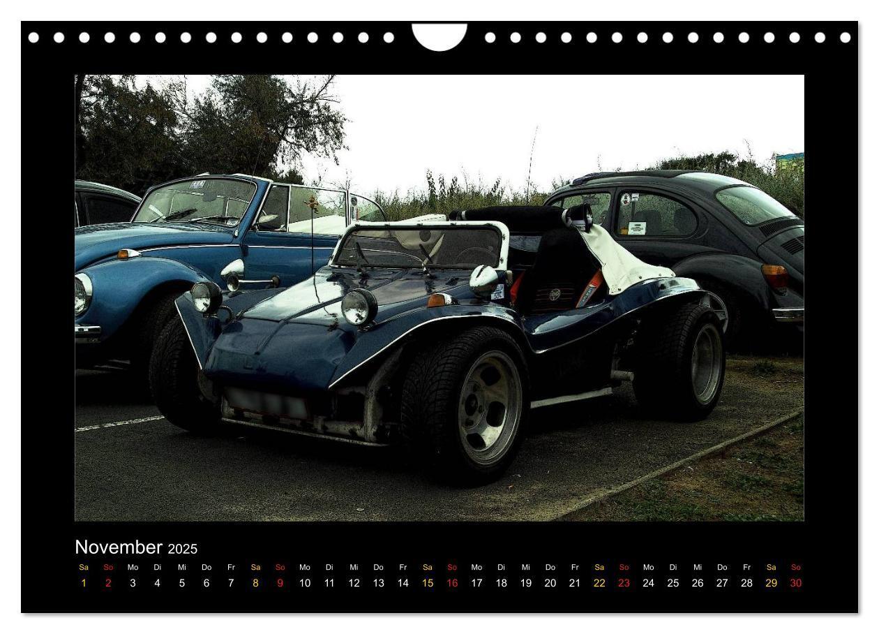 Bild: 9783435593019 | Buggys - die Kultautos der 80er (Wandkalender 2025 DIN A4 quer),...