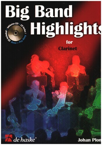 Cover: 9789043122313 | Big Band Highlights for Clarinet | Solo features with a live big band