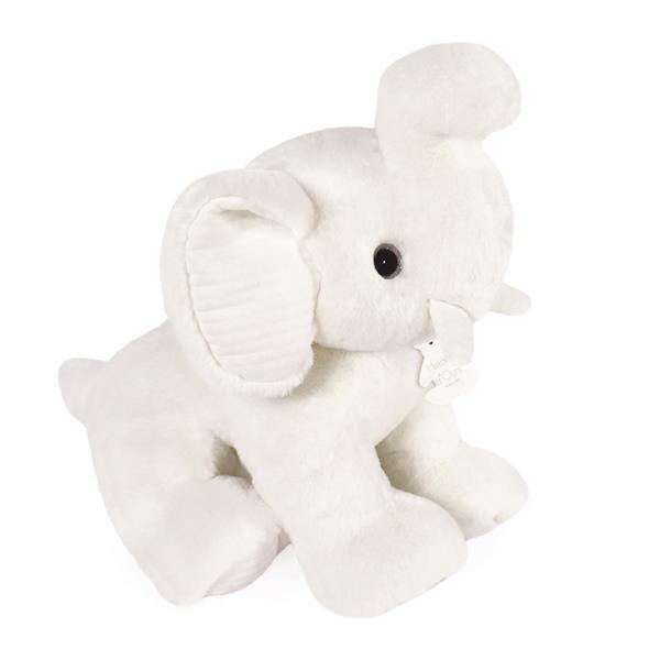 Cover: 3700349331403 | Preppy Chic Elefant, weiss 35cm | 8903140 | DOUDOU | EAN 3700349331403