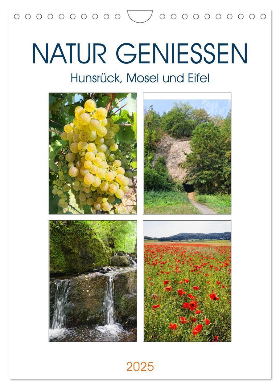 Cover: 9783435968831 | Natur genießen - Hunsrück, Mosel und Eifel (Wandkalender 2025 DIN...