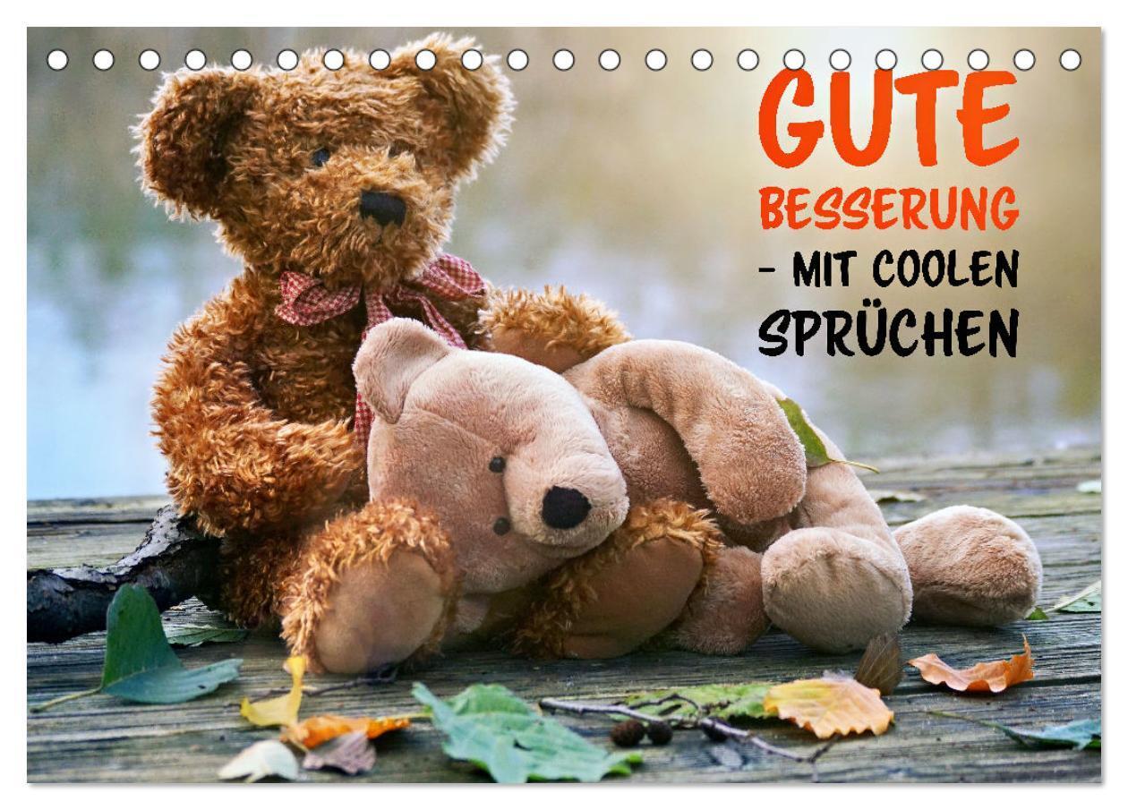 Cover: 9783457127681 | Gute Besserung - mit coolen Sprüchen (Tischkalender 2025 DIN A5...