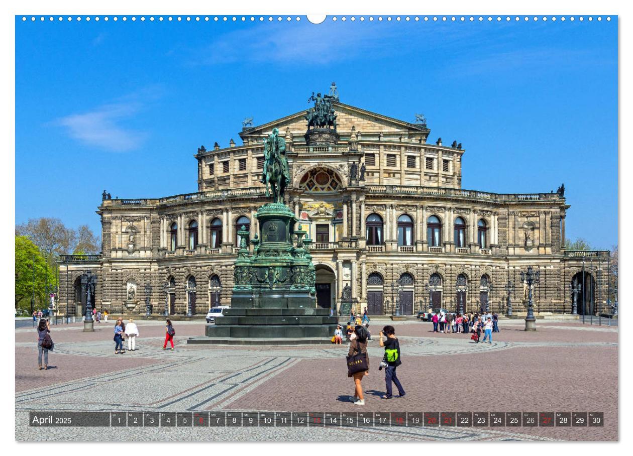 Bild: 9783435712434 | Dresden, ein Jahr an der Elbe (Wandkalender 2025 DIN A2 quer),...