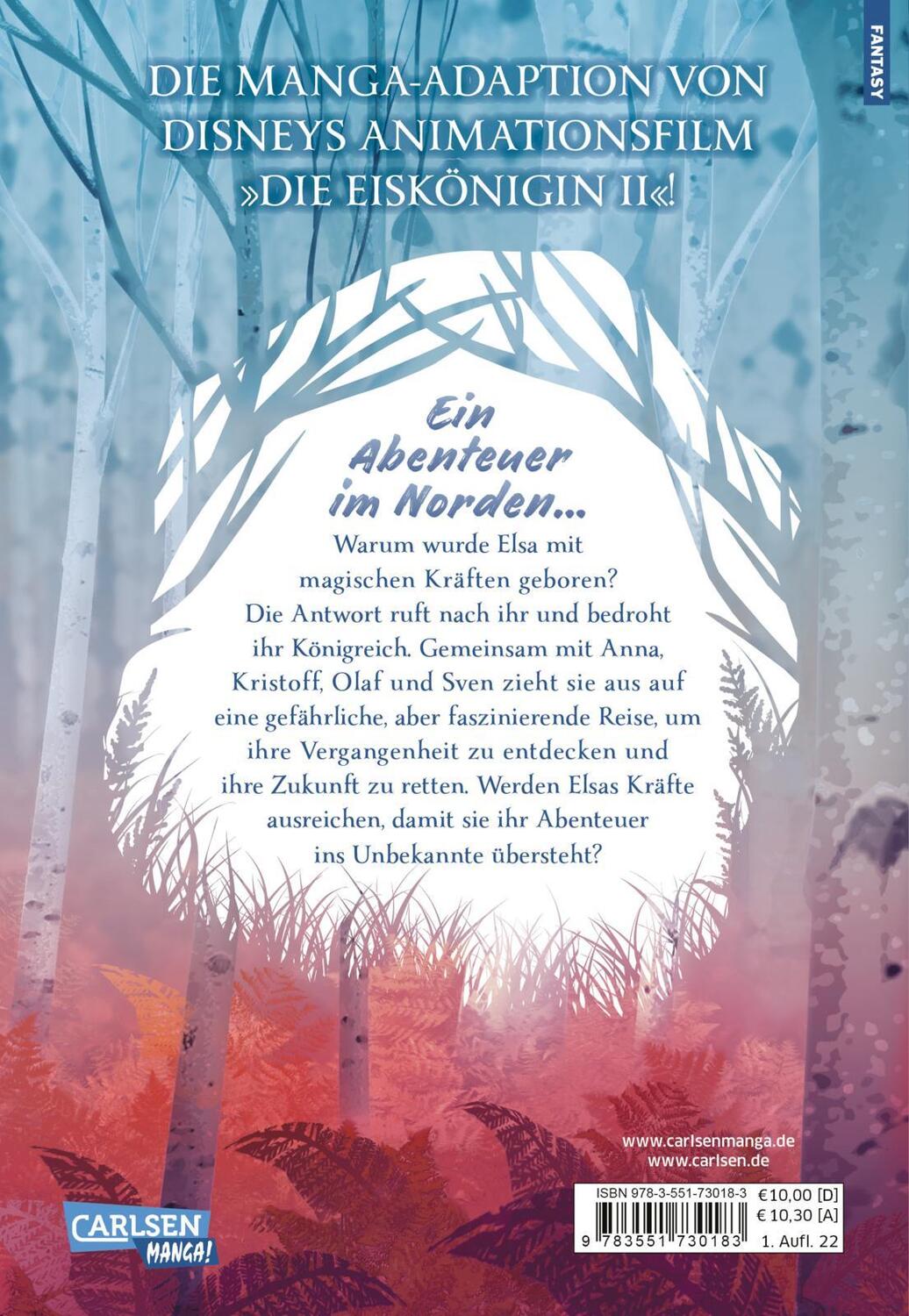 Rückseite: 9783551730183 | Die Eiskönigin 2: Der Manga | Arina Tanemura | Taschenbuch | Paperback