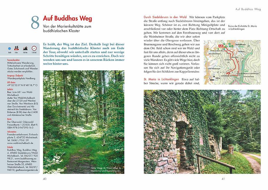 Bild: 9783862467525 | Erlebnis-Wanderungen Odenwald | Horst-Dieter Radke | Taschenbuch