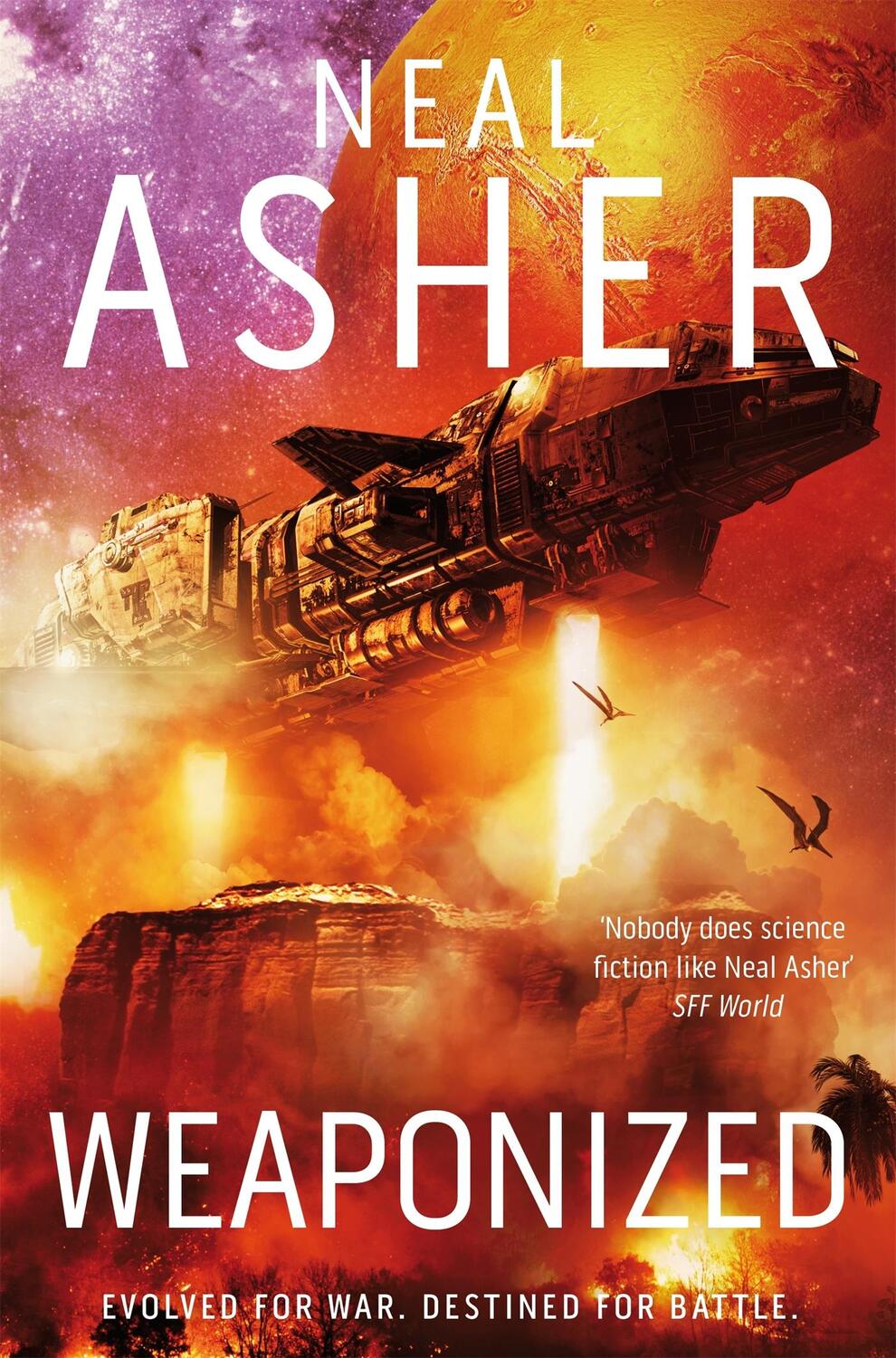 Cover: 9781529050059 | Weaponized | Neal Asher | Taschenbuch | B-format paperback | Englisch