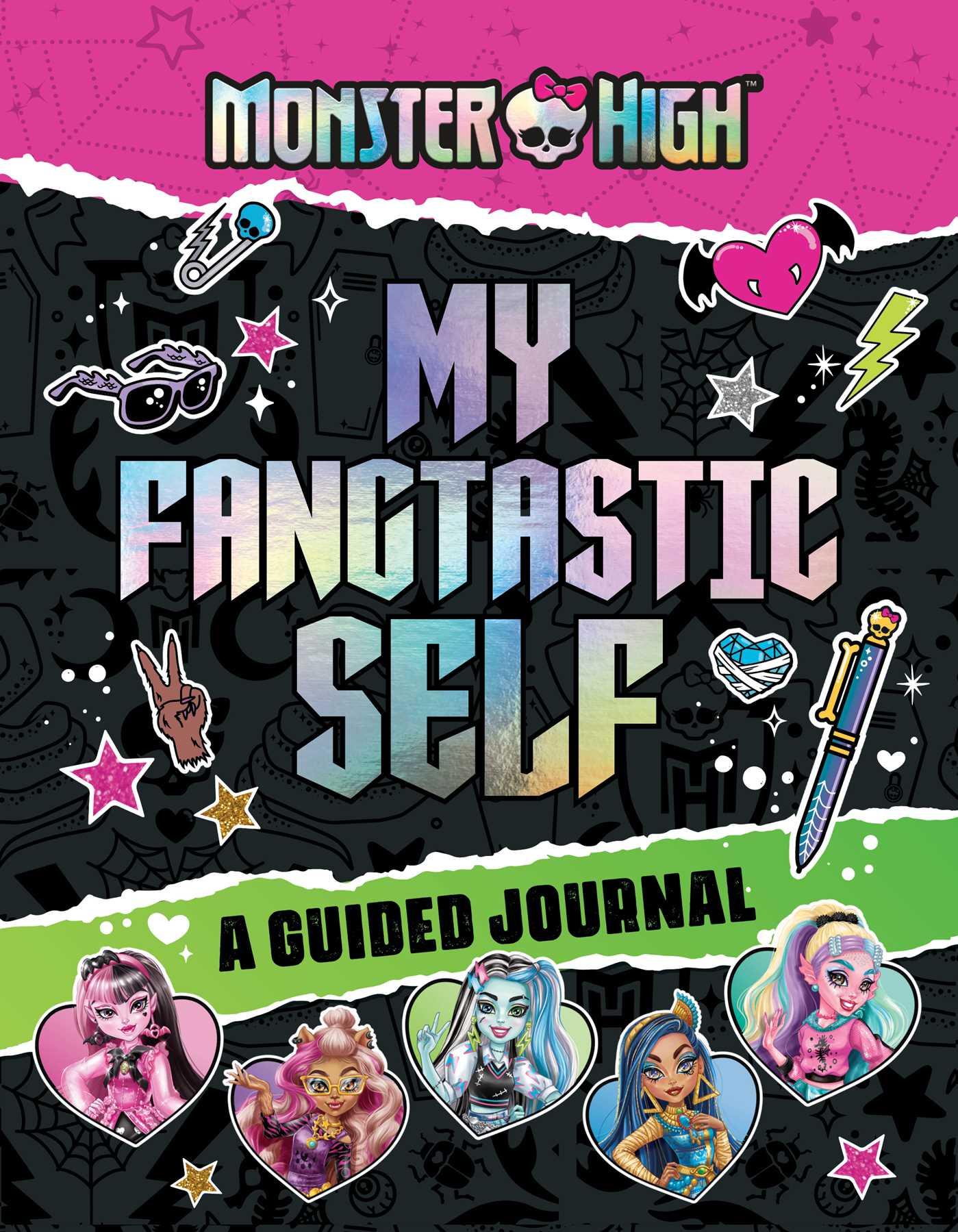 Cover: 9781683432241 | Monster High: My Fangtastic Self | A Guided Journal | Jenne Simon