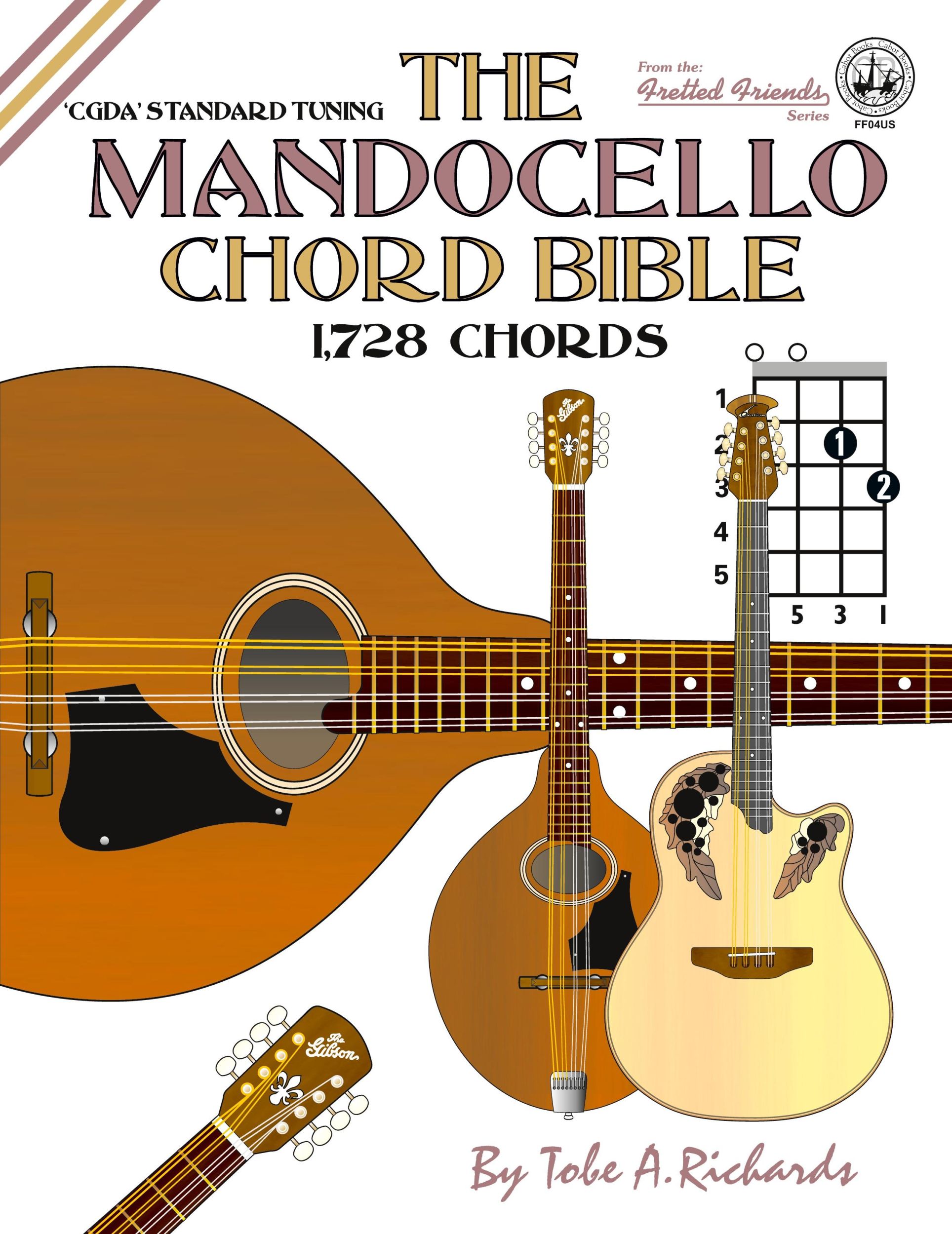 Cover: 9781906207250 | The Mandocello Chord Bible | CGDA Standard Tuning 1,728 Chords | Buch