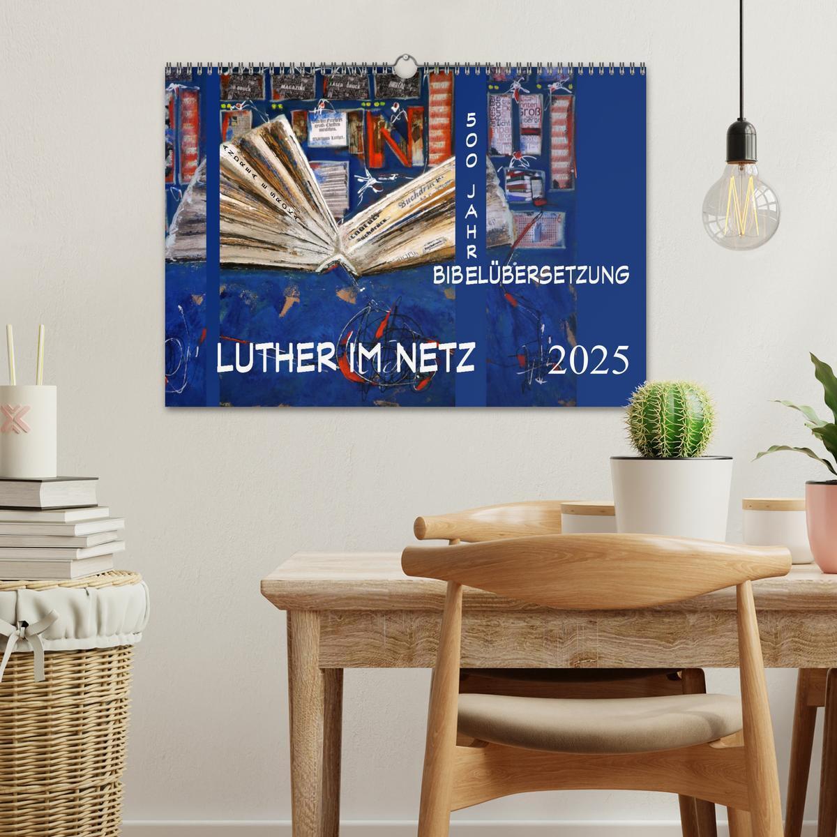 Bild: 9783435109104 | Luther im Netz (Wandkalender 2025 DIN A3 quer), CALVENDO...