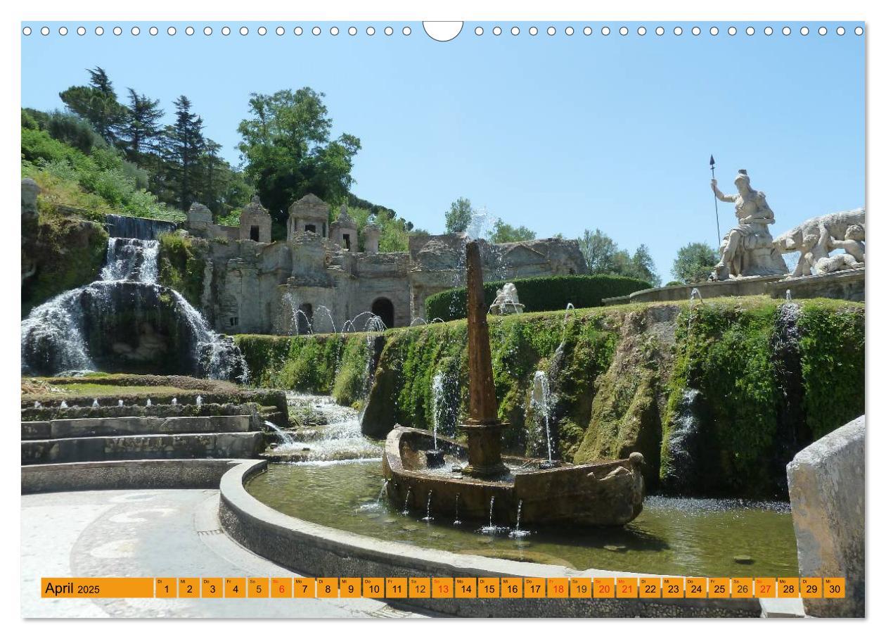 Bild: 9783435839391 | Die hängenden Gärten von Tivoli - Die Villa d'Este (Wandkalender...