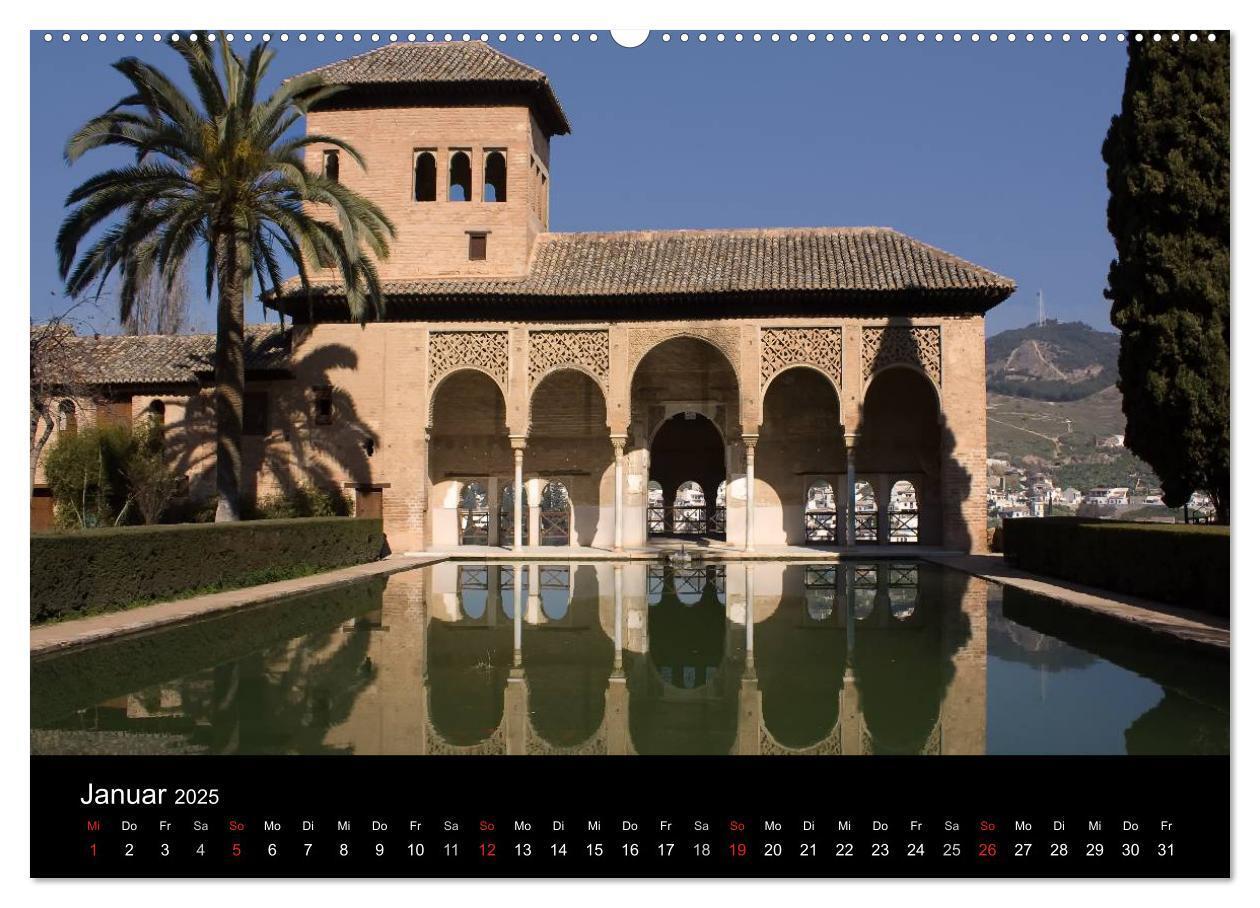 Bild: 9783435810390 | Andalusien (Wandkalender 2025 DIN A2 quer), CALVENDO Monatskalender