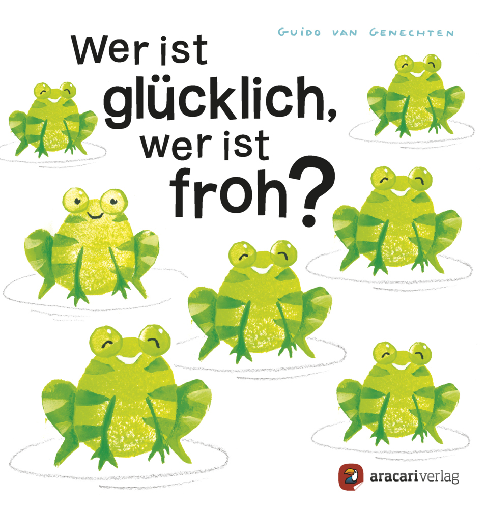 Cover: 9783905945614 | Wer ist glücklich, wer ist froh? | Guido van Genechten | Buch | 2016