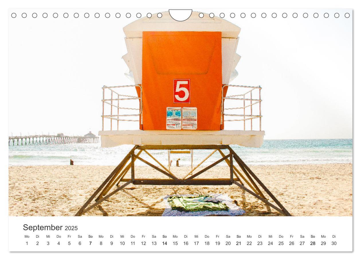 Bild: 9783435009527 | Am Strand von Malibu (Wandkalender 2025 DIN A4 quer), CALVENDO...