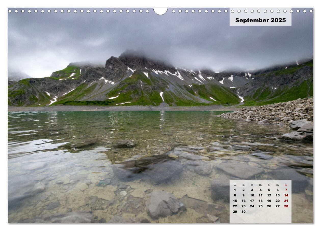 Bild: 9783435023660 | Lünersee - die blaue Perle der Alpen (Wandkalender 2025 DIN A3...