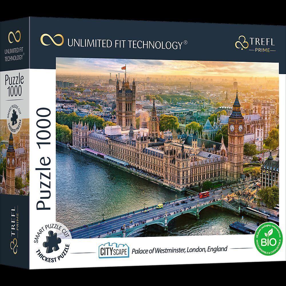 Cover: 5900511107050 | UFT Puzzle 1000 - Cityscape: Westminsterpüalast, London, England