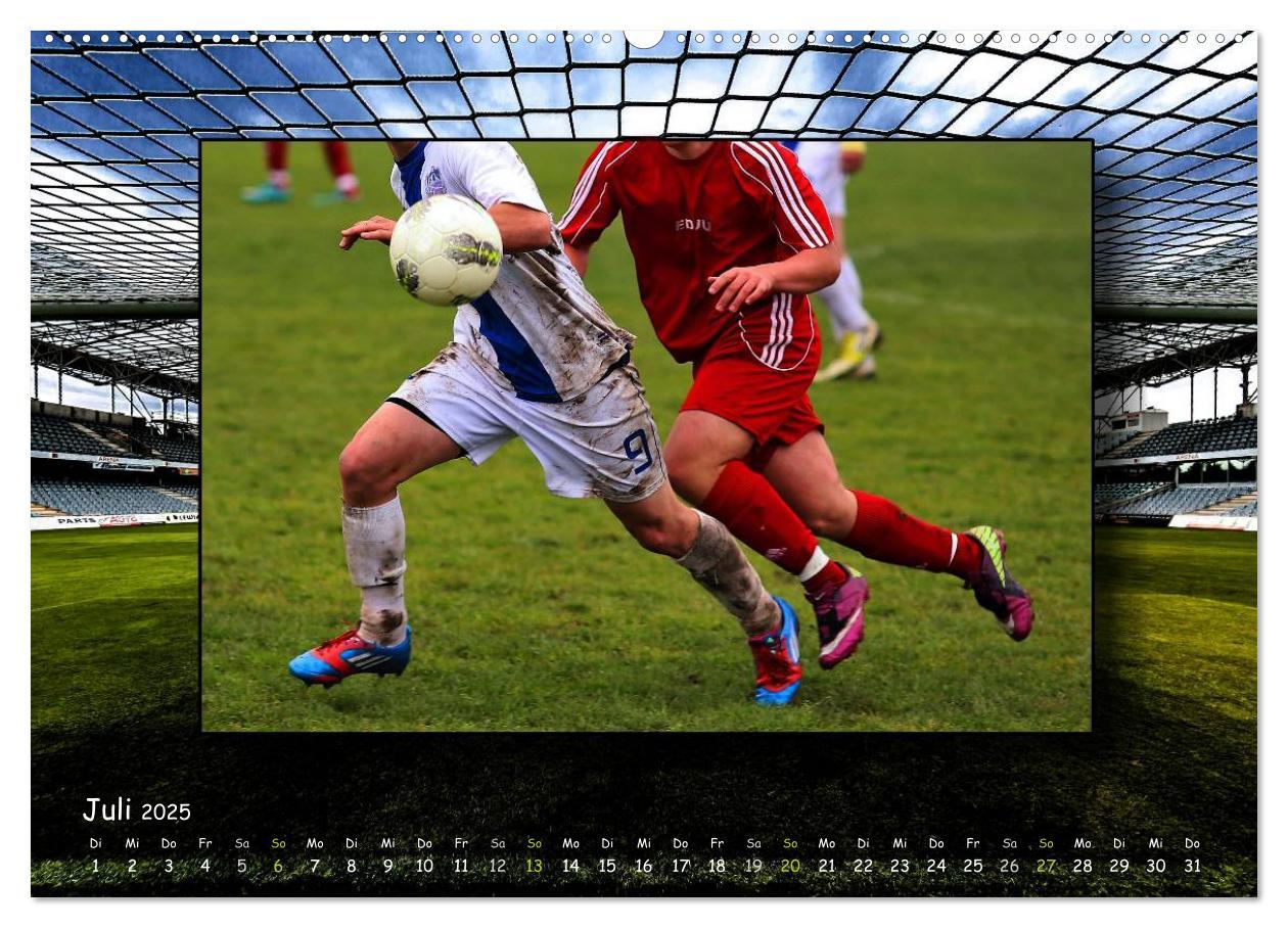 Bild: 9783435550494 | Fußball regiert die Welt (Wandkalender 2025 DIN A2 quer), CALVENDO...