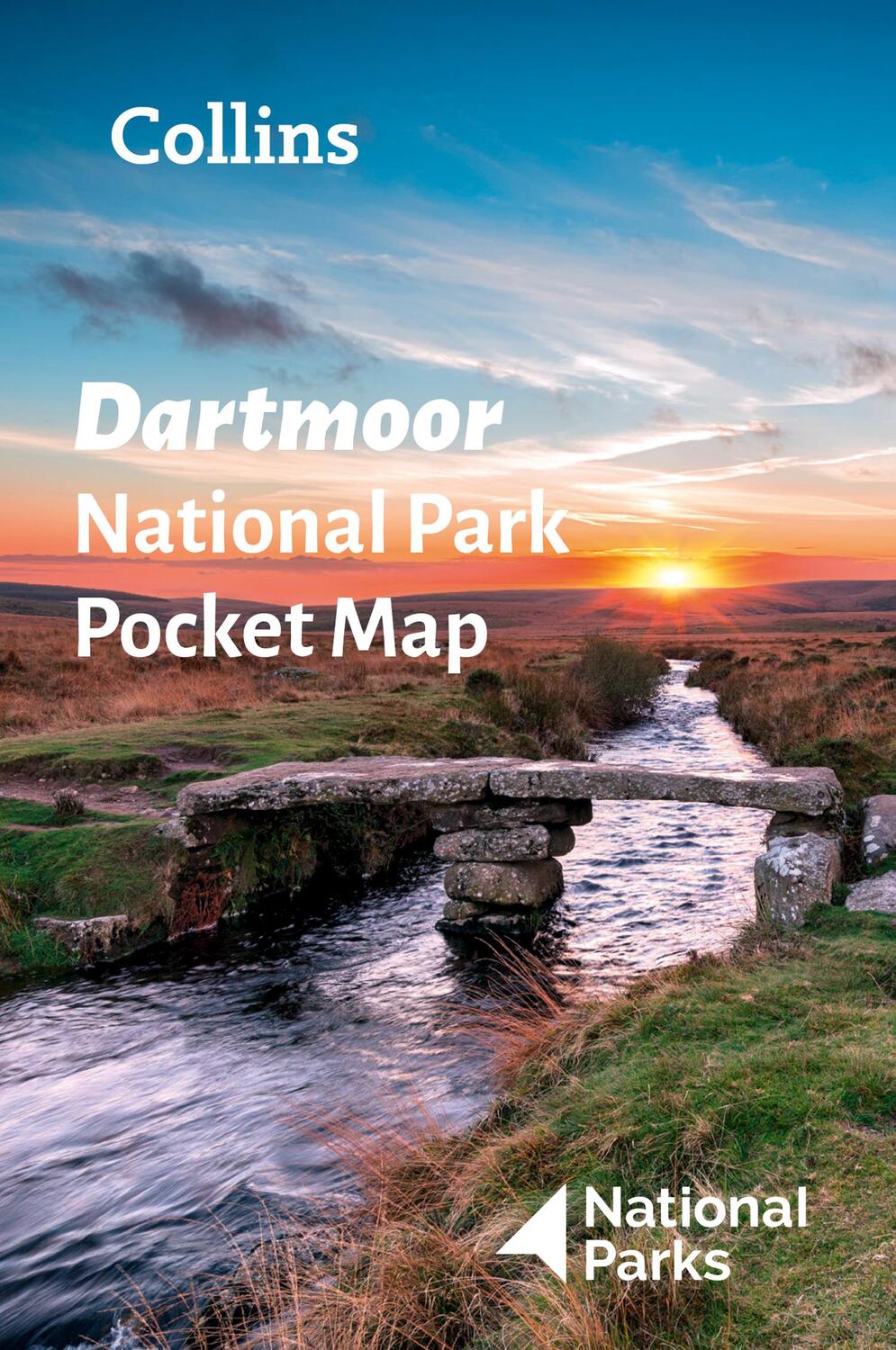 Cover: 9780008439194 | Dartmoor National Park Pocket Map | National Parks UK (u. a.) | 2021