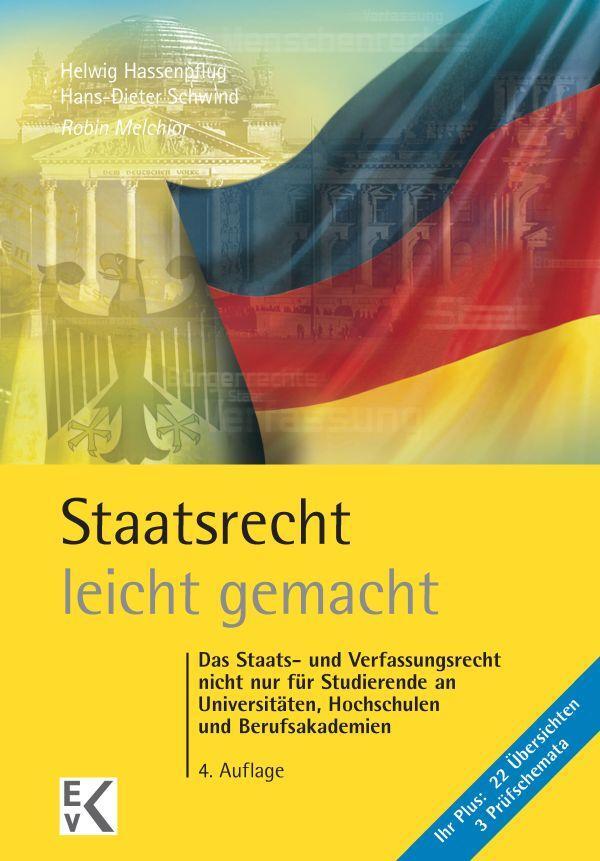 Cover: 9783874403382 | Staatsrecht - leicht gemacht | Robin Melchior | Taschenbuch | 160 S.