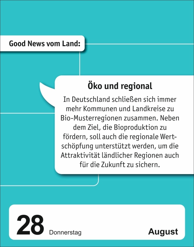 Bild: 9783840035340 | Good News Tagesabreißkalender 2025 - Jeden Tag eine gute Nachricht