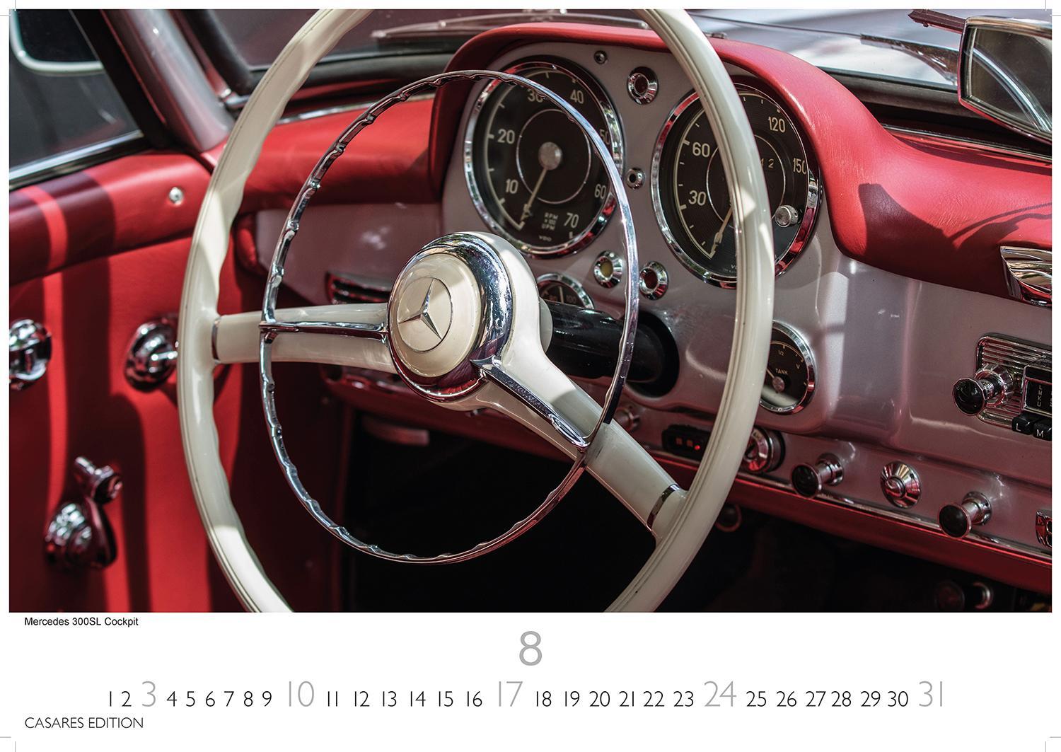 Bild: 9781835241004 | Mercedes Classic Cars 2025 L 35x50cm | Kalender | 14 S. | Deutsch