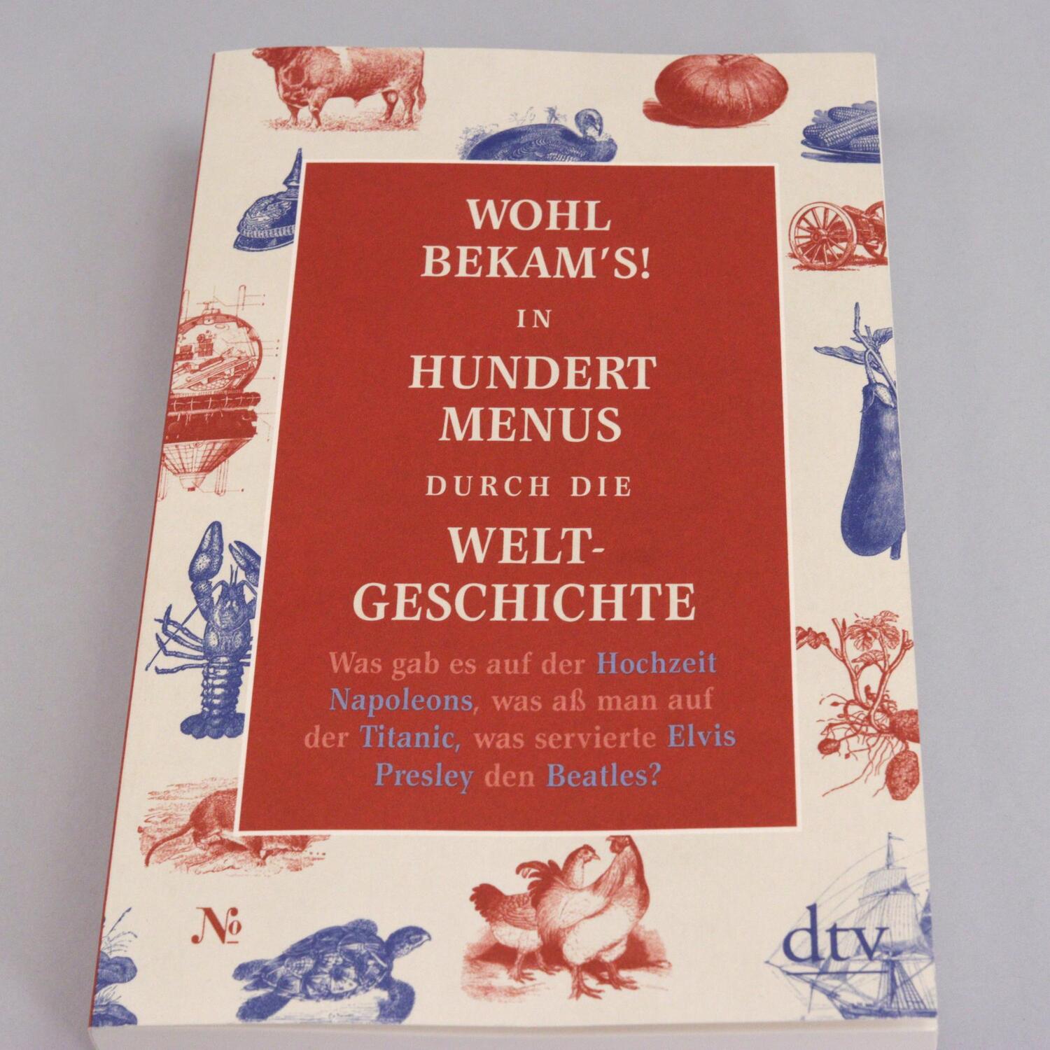 Bild: 9783423147408 | Wohl bekam's! | In hundert Menus durch die Weltgeschichte | Buch