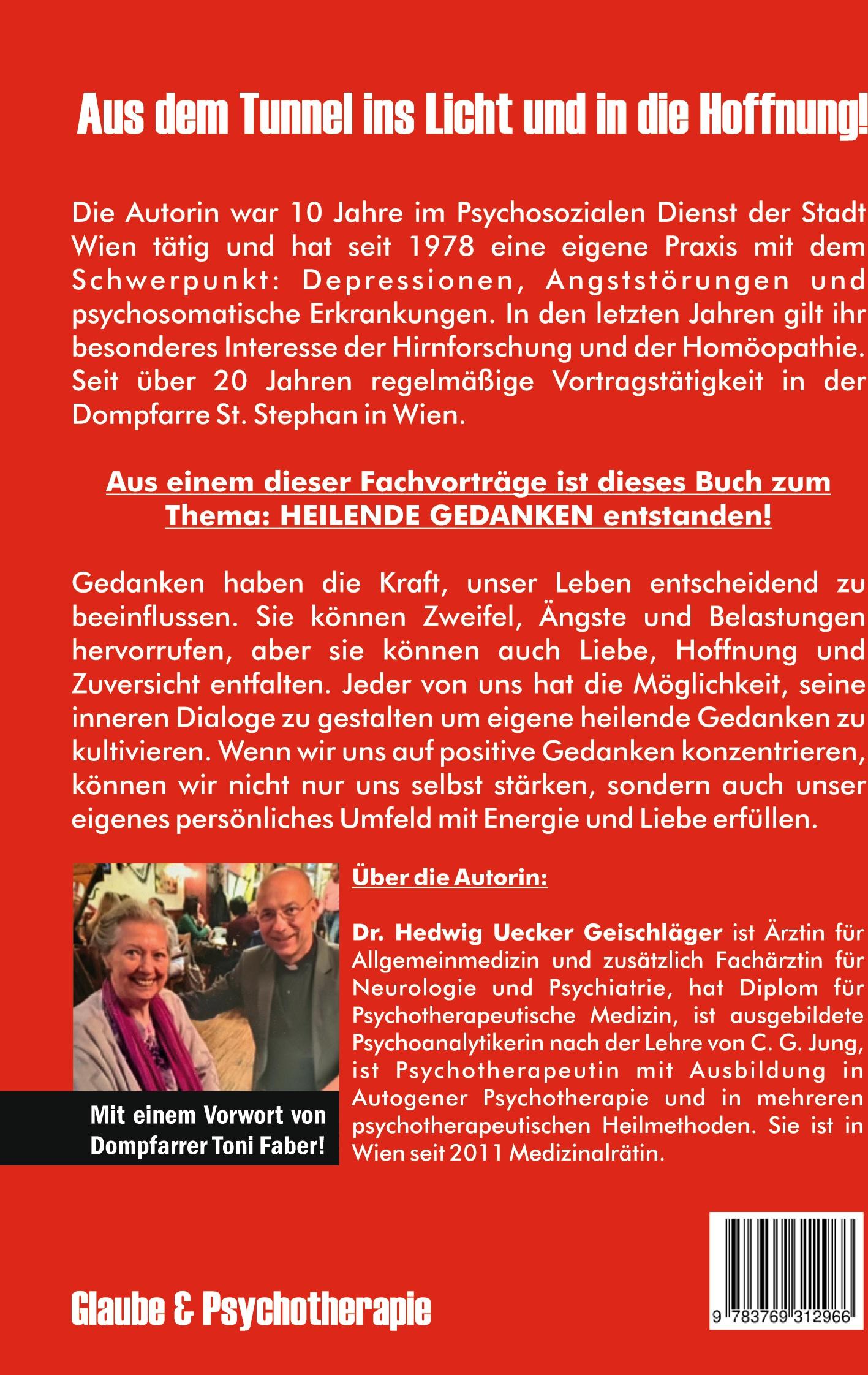 Rückseite: 9783769312966 | Heilende Gedanken | Komm aus der gedanklichen Finsternis ins Licht!