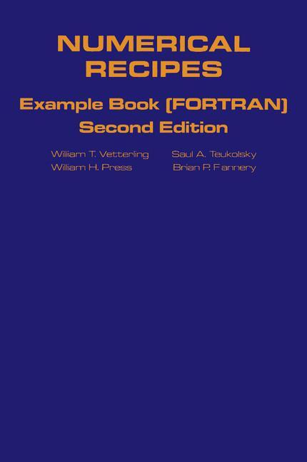 Cover: 9780521437219 | Numerical Recipes in FORTRAN Example Book | Vetterling (u. a.) | Buch