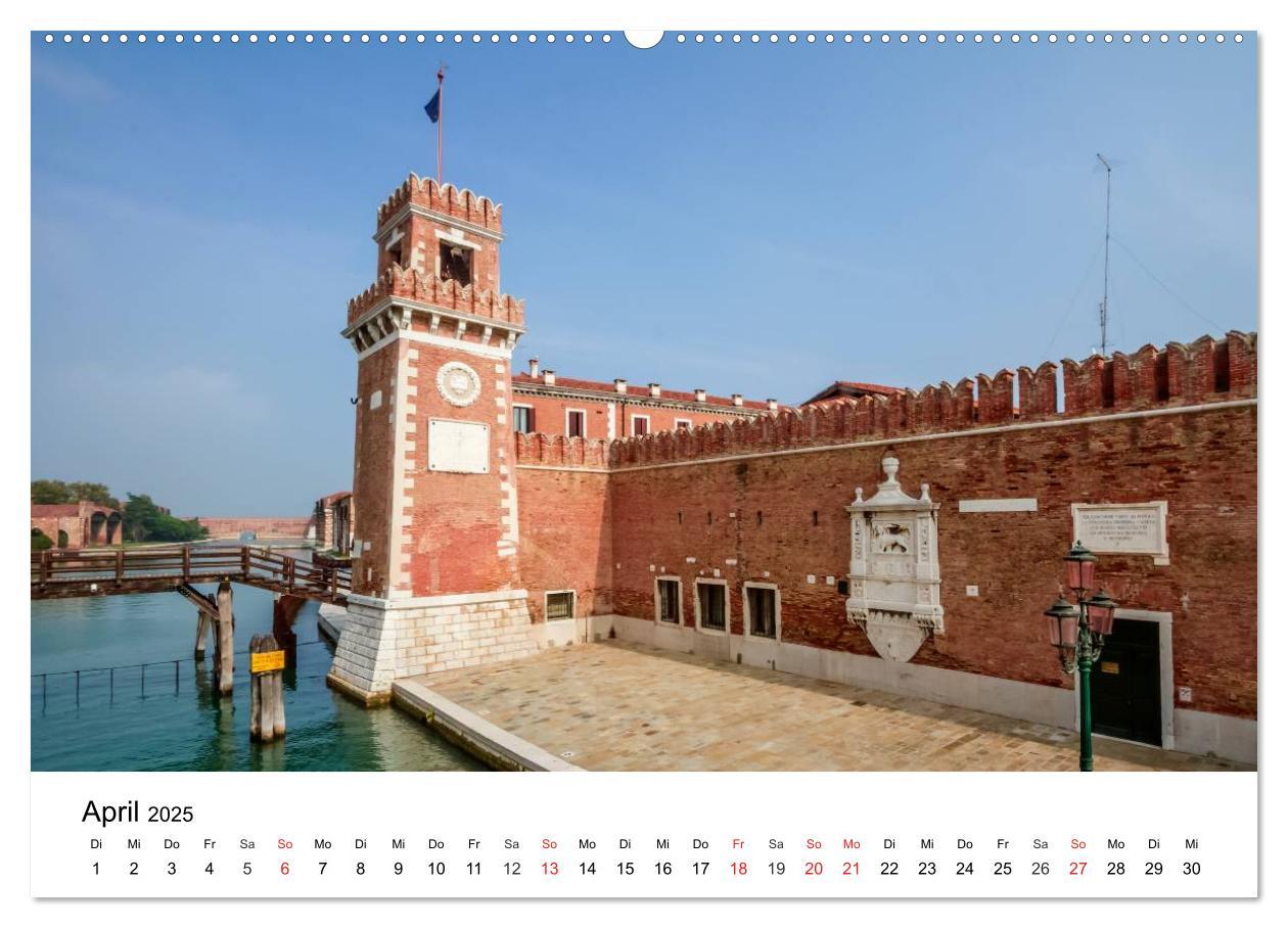 Bild: 9783435654277 | Die Attraktionen von Venedig (hochwertiger Premium Wandkalender...