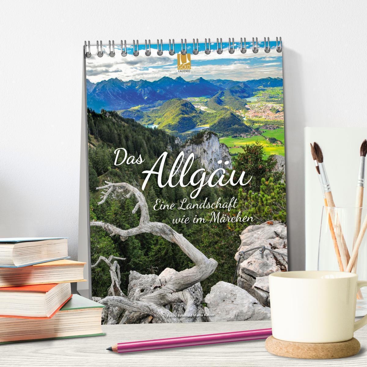 Bild: 9783383820472 | Das Allgäu ¿ eine Landschaft wie im Märchen (Tischkalender 2025 DIN...