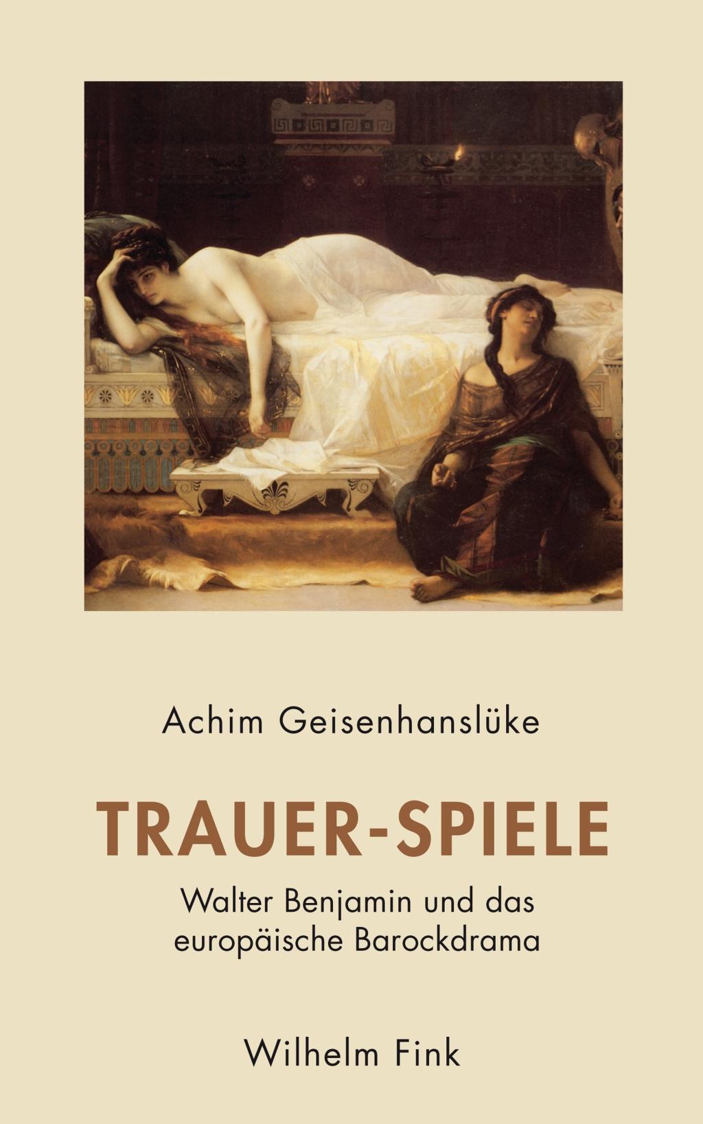 Cover: 9783770561339 | Trauer-Spiele | Walter Benjamin und das europäische Barockdrama | Buch