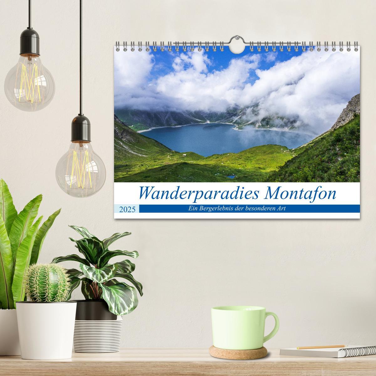 Bild: 9783435112210 | Wanderparadies Montafon (Wandkalender 2025 DIN A4 quer), CALVENDO...