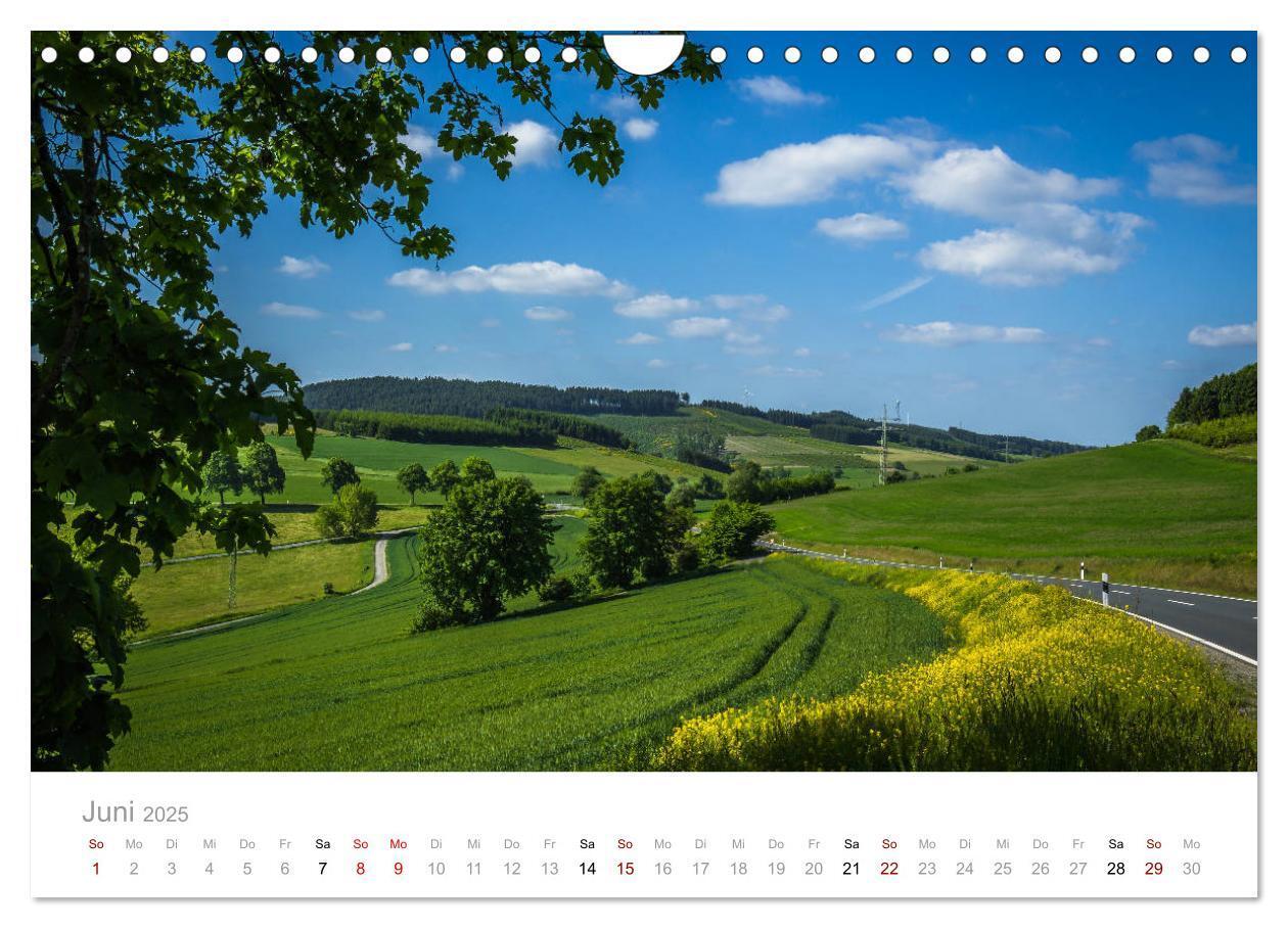 Bild: 9783435398010 | Schönes Sauerland (Wandkalender 2025 DIN A4 quer), CALVENDO...