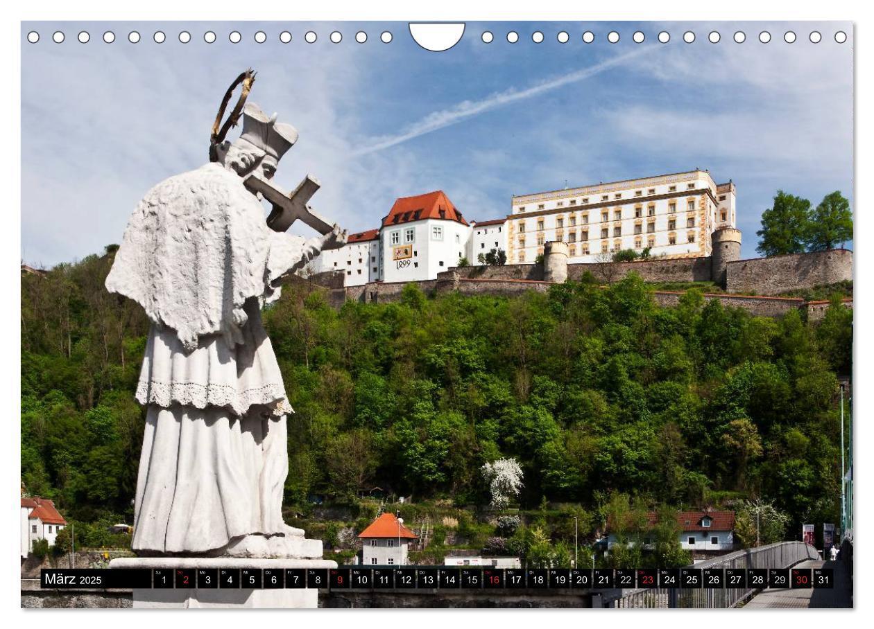 Bild: 9783435640461 | Pittoreskes Passau (Wandkalender 2025 DIN A4 quer), CALVENDO...