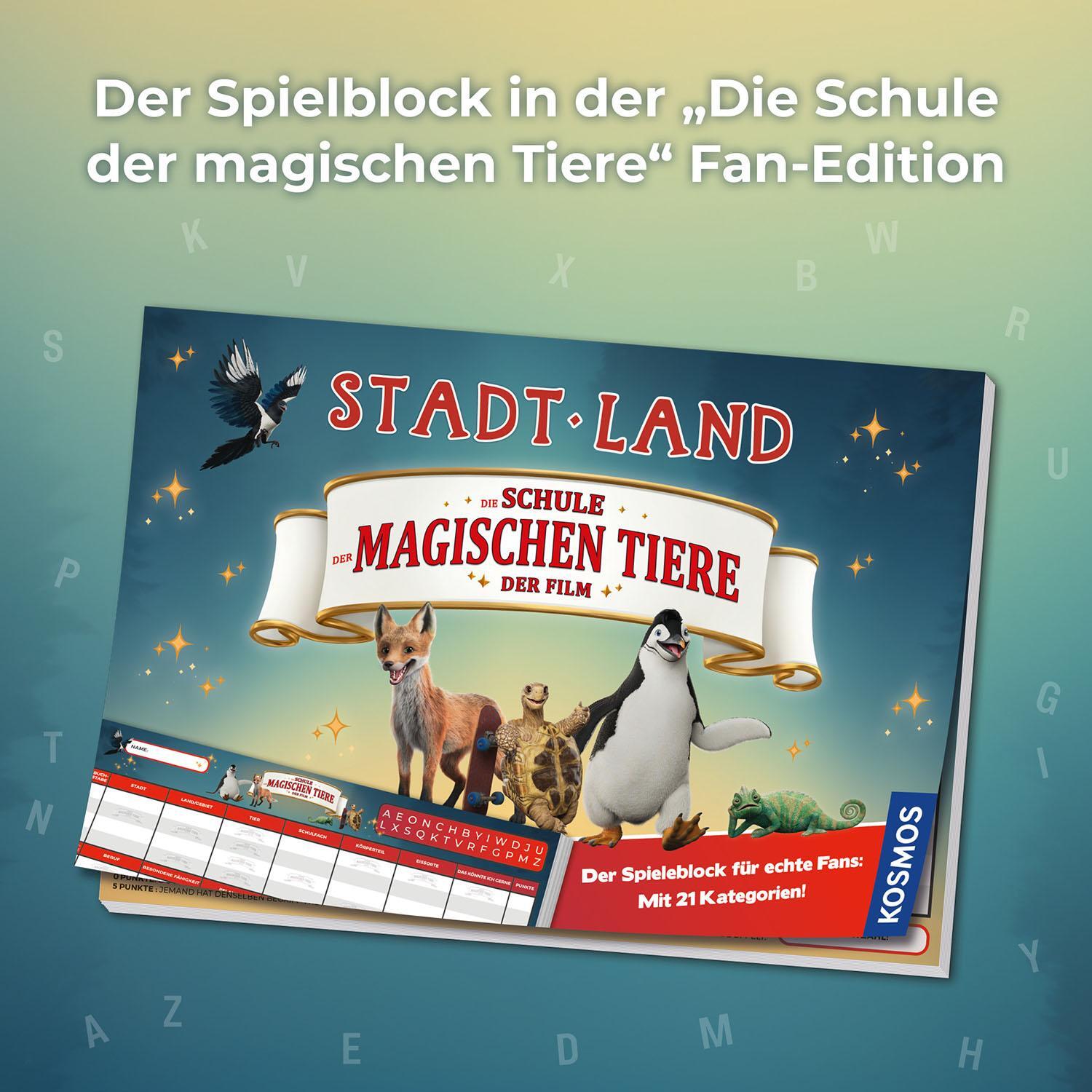 Bild: 4002051684372 | Stadt - Land - Die Schule der magischen Tiere | Spiel | Spiel | 684372