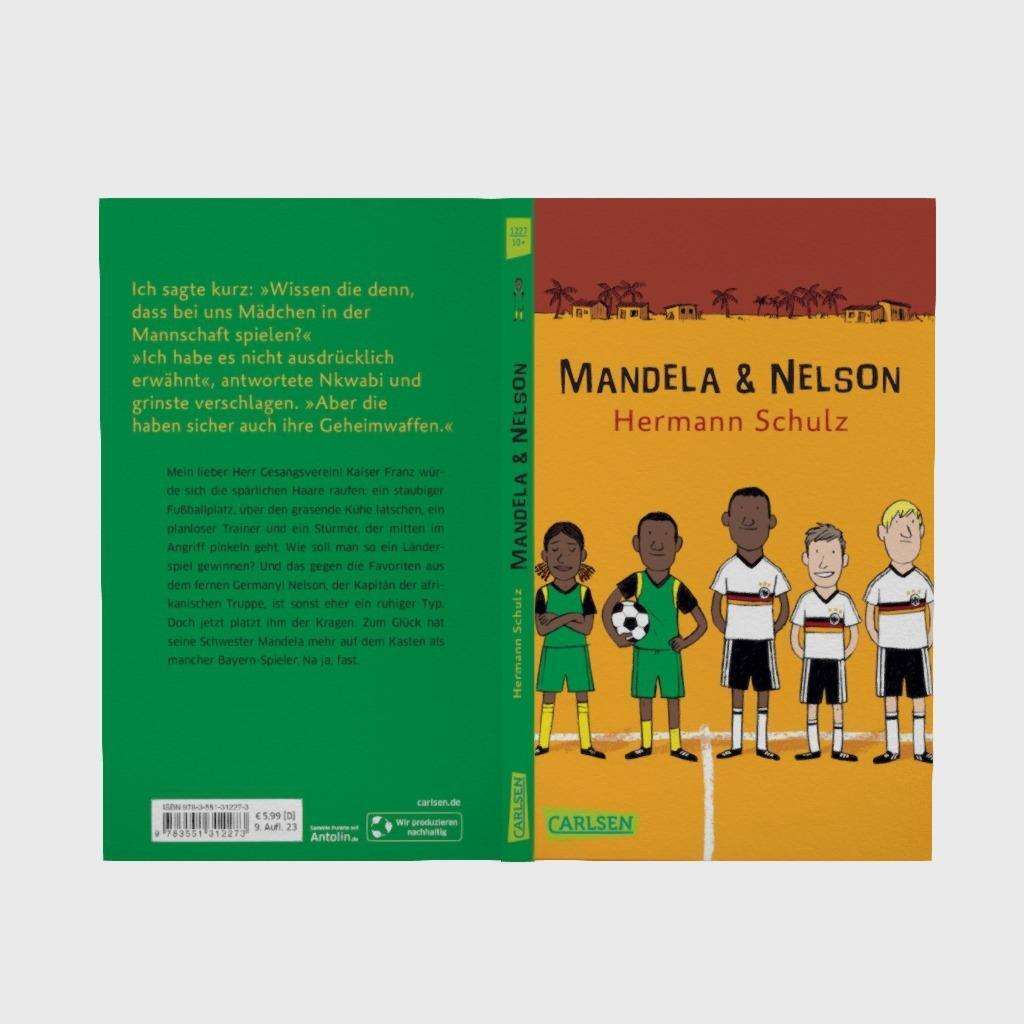 Bild: 9783551312273 | Mandela und Nelson | Das Länderspiel | Hermann Schulz | Taschenbuch