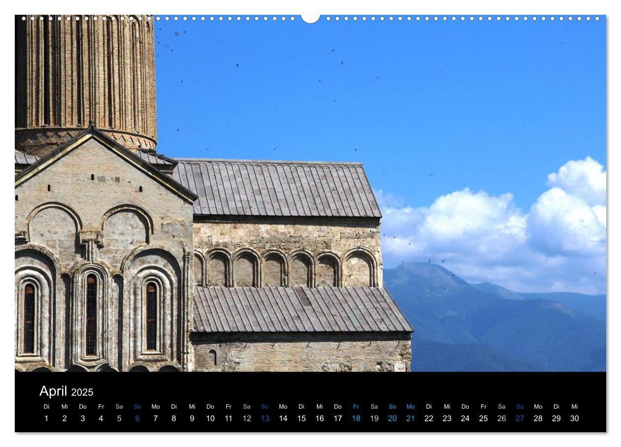 Bild: 9783435460472 | Georgien (Wandkalender 2025 DIN A2 quer), CALVENDO Monatskalender