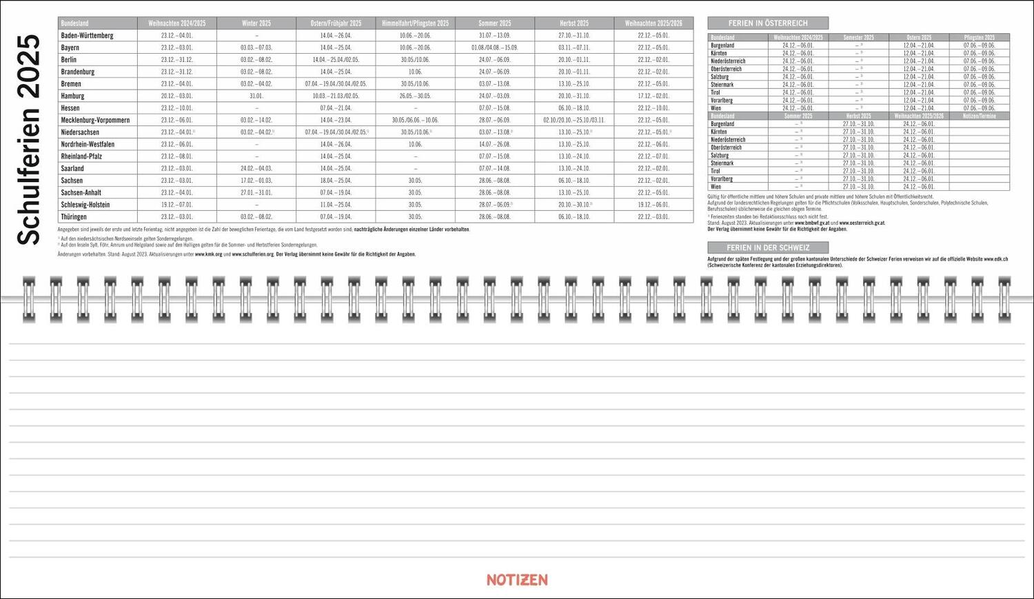 Bild: 9783756406531 | sheepworld Wochenquerplaner 2025 | Heye | Kalender | Spiralbindung