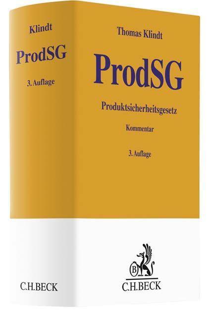 Cover: 9783406722547 | Produktsicherheitsgesetz ProdSG | Thomas Klindt | Buch | Leinen | XXX