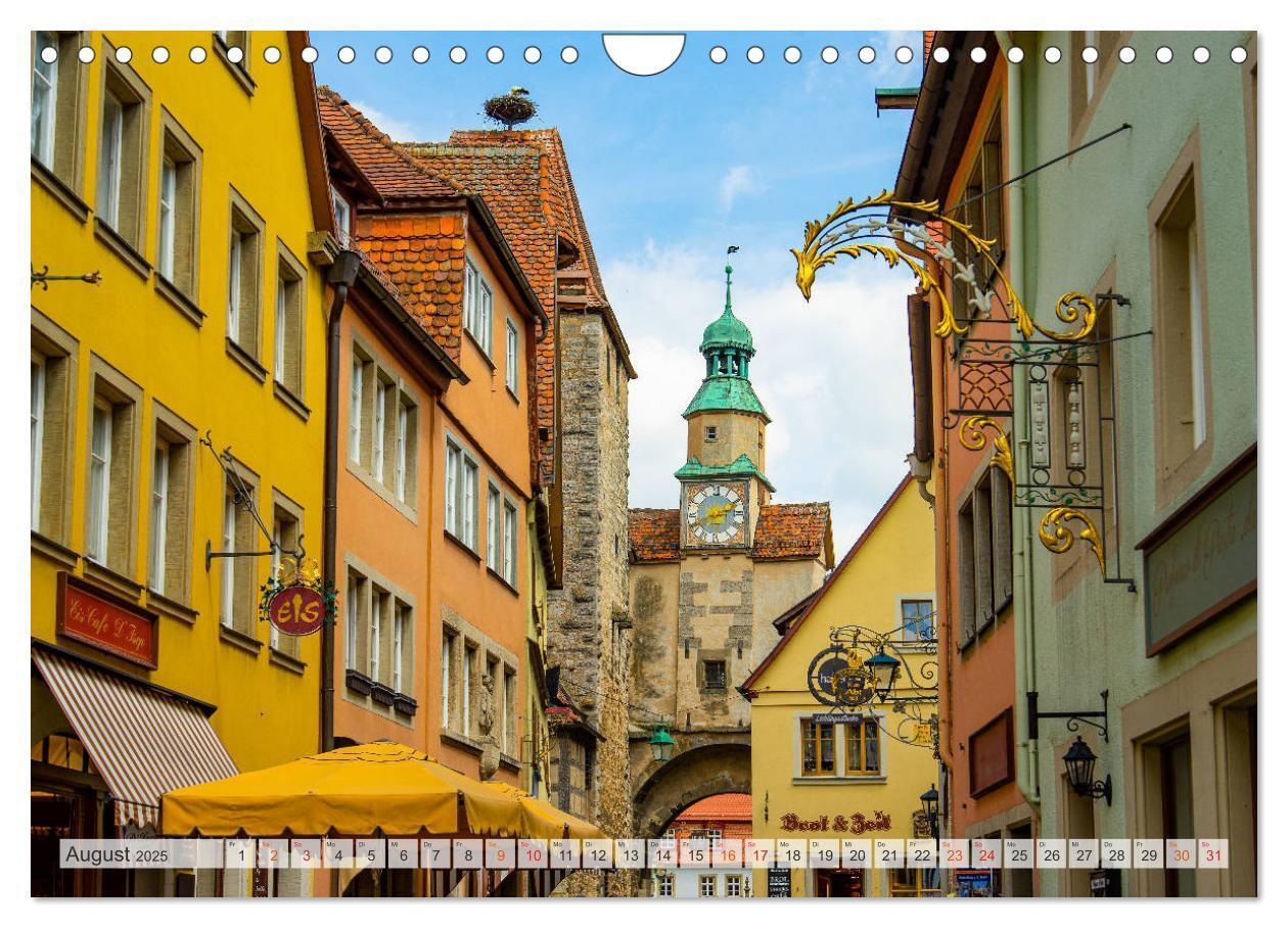 Bild: 9783435229864 | Rothenburg ob der Tauber Impressionen (Wandkalender 2025 DIN A4...