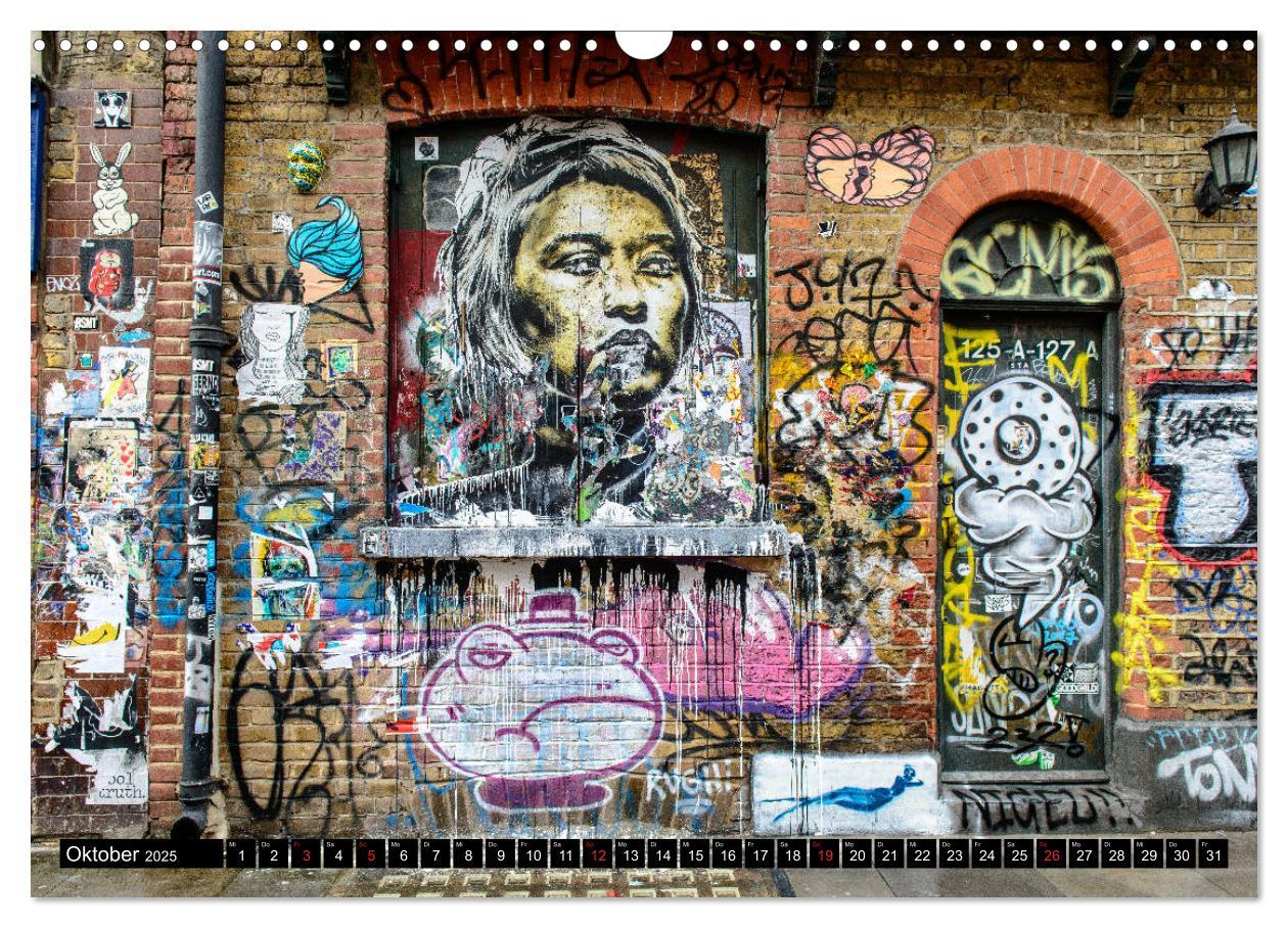 Bild: 9783435316649 | Street art London Michael Jaster (Wandkalender 2025 DIN A3 quer),...