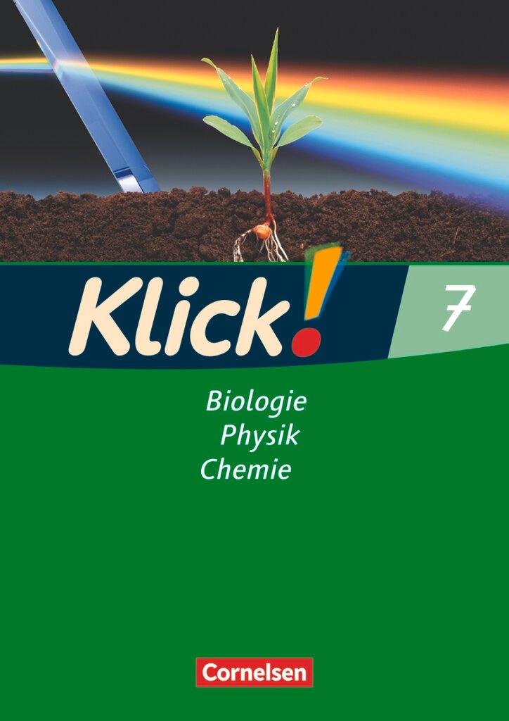 Cover: 9783060612307 | Klick! Biologie, Physik, Chemie 7. Arbeitsheft. Westliche...