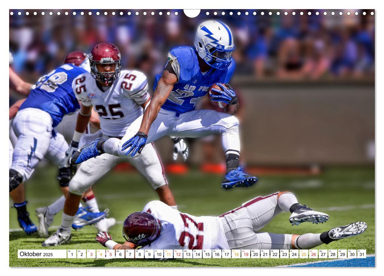 Bild: 9783383933059 | American Football - mein Sport (Wandkalender 2025 DIN A3 quer),...