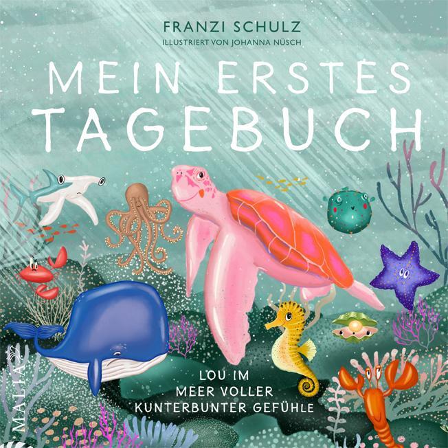 Cover: 9783949822179 | Mein erstes Tagebuch - Lou im Meer voller kunterbunter Gefühle | Buch