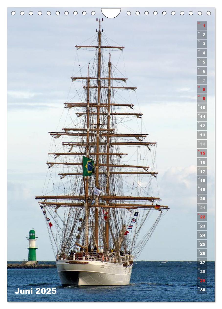 Bild: 9783457043523 | Segelromantik - Großsegler auf der Ostsee (Wandkalender 2025 DIN A4...