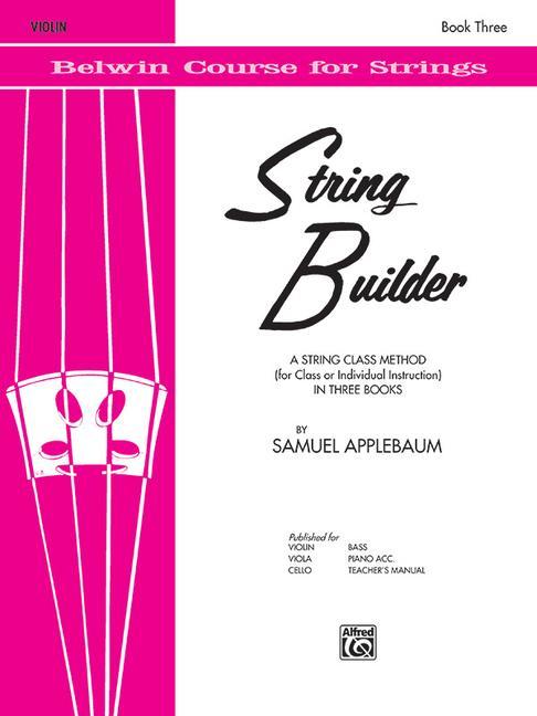 Cover: 9780769231341 | StringBuilder 3 | Samuel Applebaum | Taschenbuch | String Builder