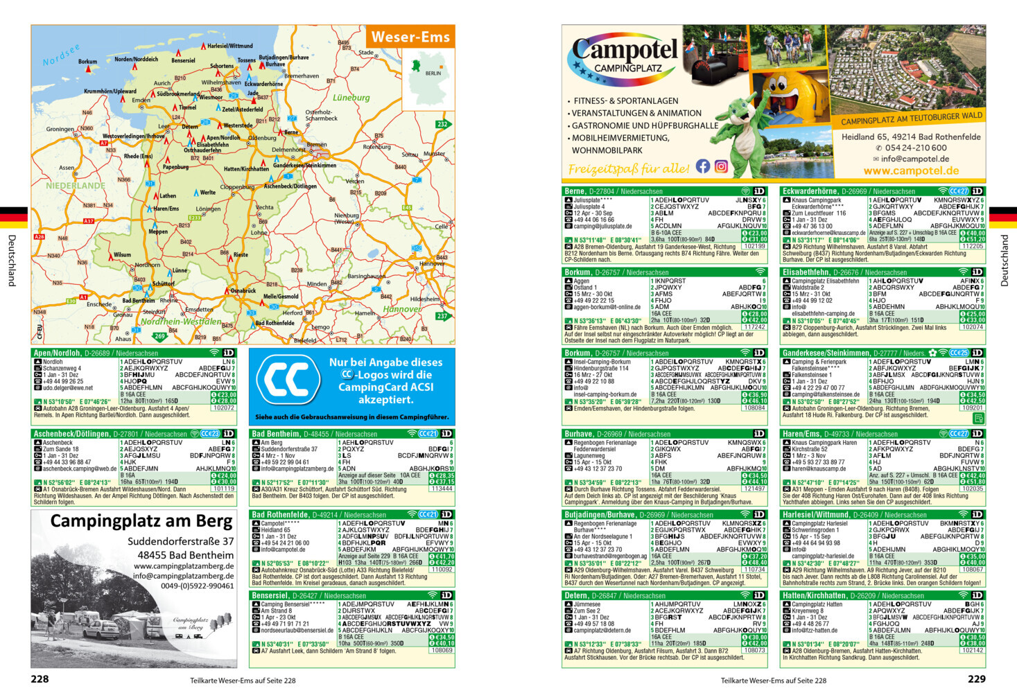 Bild: 9783828310667 | ACSI Campingführer Europa 2024 | Taschenbuch | Klappenbroschur | 2023