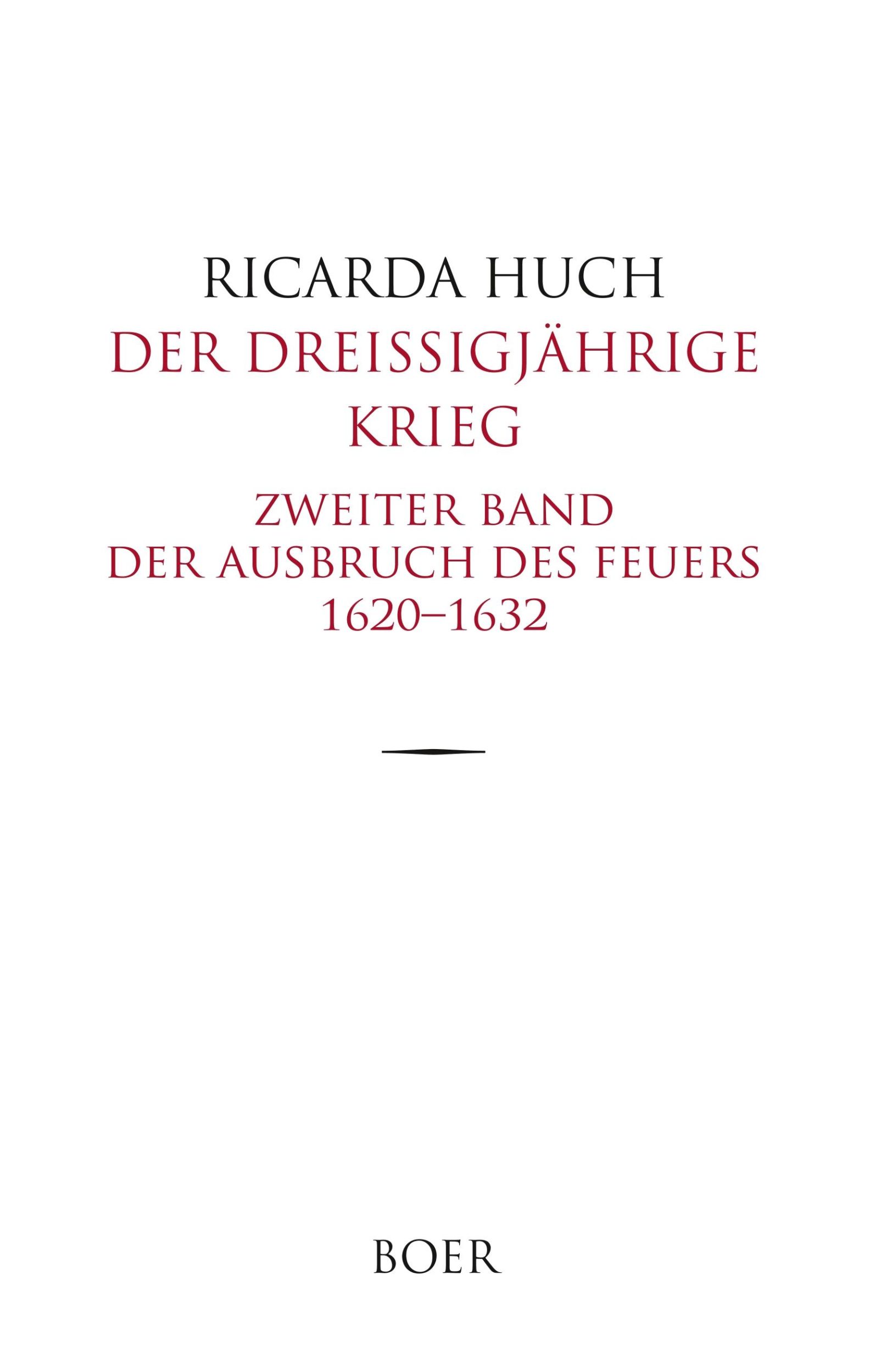 Cover: 9783947618354 | Der Dreißigjährige Krieg | Ricarda Huch | Buch | 428 S. | Deutsch